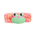 The Cr?me Shop 3D Teddy Headyband¢â - Plush SPA Headband with Stretchy Elastic Band for Comfortable Fit - Ideal for Hair Control during Beauty and Skincare Routines (Be Hoppy)