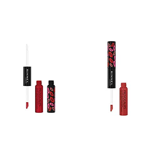 Rimmel Provocalips 16hr Kissproof Lipstick, Play with Fire Provocalips 16hr Kissproof Lipstick, Heart Breaker, 0.14 Fluid Ounce