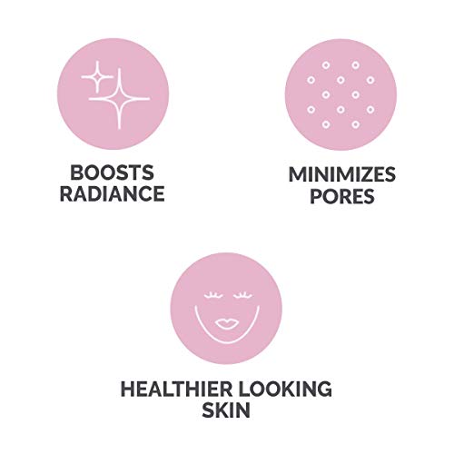 Clarisonic Facial Cleansing Brush Head Replacement | Radiance Brush Head for Dull Skin | Suitable for Sensitive Skin with Travel Bag