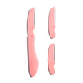 MCoBeauty - Precision Facial Razor - Stainless Steel Hair Remover for Peach Fuzz & Brows, Smooth Makeup Base, Comfortable Hair Removal Tool - Vegan, Cruelty Free Beauty