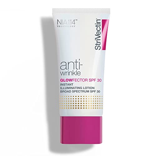 StriVectin GlowFector Instant llluminating Lotion Broad Spectrum SPF 30, Boosts Skin Radiance, 1 oz.