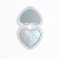 KimChiChic Beauty Mini Pearl Gone Wild Highlighter - Pressed Shimmer Powder for Face & Body, Iridescent Glow, with Mirror, Cruelty Free, Hope Blue Iridescent 0.17oz