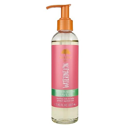 Tree Hut Watermelon Shave Oil 7.7oz & Foaming Wash 18oz Skin Care Bundle