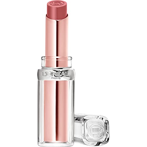 L'Oreal Paris Glow Paradise Hydrating Balm-in-Lipstick Bundle with Pomegranate Extract, Blush Fantasy 0.1 Oz and Nude Heaven 0.1 Oz