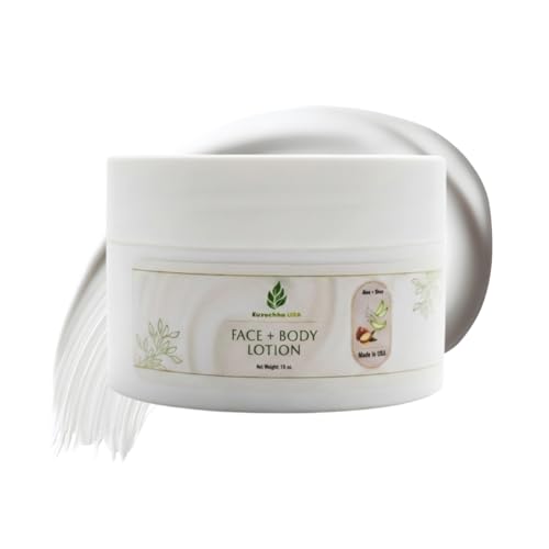 Hydrating Face + Body moisturizing cream| Made in USA| Vegan, Organic Aloe, Shea, natural ingredients, Hypoallergenic, Fragrance Free, Sensitive Skin, Cruelty free, For whole family