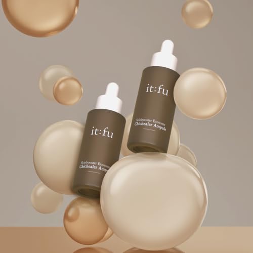 ITFU Chic Stem Cell Healer Serum | Salmon DNA & Hyaluronic Acid for Dark Spots, Post-Laser Care & Glass Skin Glow (1.01 fl oz)