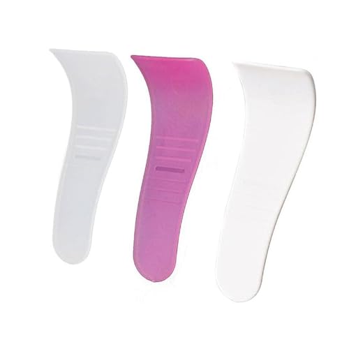 3Pcs Hair Wax Cleansing Spatulas, Sticks Mask Scraper,Non-Stick Wax Spatulas Hair Removal Waxing, Waxing Applicator, Depilatory Creams Removal Beauty Tools Shave and Hair Removal