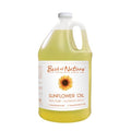 Best of Nature 100% Pure Sunflower Massage Oil, Lightweight Deep Moisturizing Unscented Oil for Skin, Body & Massage, Nourishing Hydration for Hair & Face, 1 Gallon (128 fl oz)