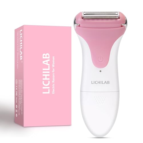 Electric Razors for Women & Bikini Trimmer for Sensitive Skin - Hypoallergenic Cordless Foil Shaver Painless Body Hair Removal for Legs,Underarms,Pubic Hair,Travel Ready Wet/Dry,20260226