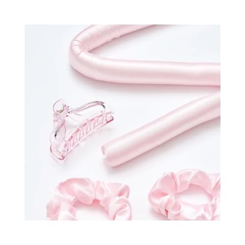 Heatless Curling Rod In Pink