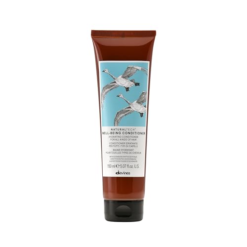 Davines Naturaltech WELLBEING Conditioner, Detangle While Adding Moisture And Shine, Leave Hair Easy To Style, 5.07 fl. oz.