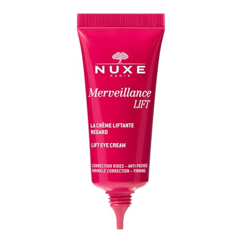 Nuxe Merveillance Lift Eye Cream Firming & Lifting Anti-Aging Treatment for Wrinkles, Puffiness & Bags, 0.51 Fl Oz
