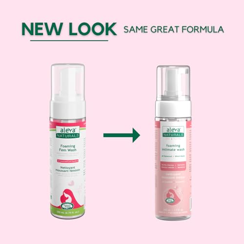 Foaming Feminine Wash |For Intimate Areas |Self-Foaming Pump |pH Balanced |Cleanses and Refreshes |Made with Natural and Organic Ingredients |Dermatologist & Gynecologist Tested |(6.7 fl.oz / 200ml)