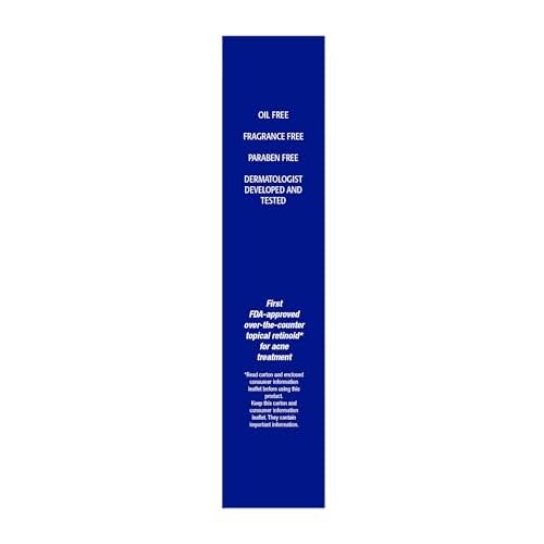TARO Adapalene 0.1% USP Gel, Paraben Free, Retinoid Acne-Prone Facial Treatment for Sensitive Skin, Prescription Strength (1.6 Oz)
