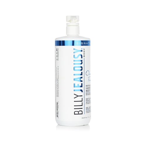 Billy Jealousy Ocean Front Revitalizing Body Wash for Men with Vitamin E & Panthenol Cleanse, Smooth & Soften Skin, 1L