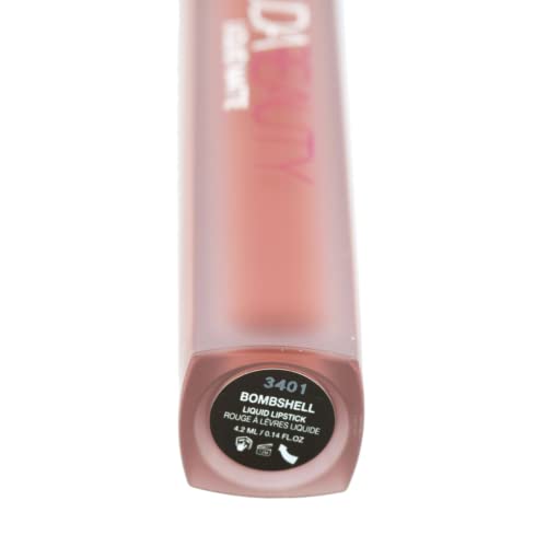 HUDA BEAUTY Liquid Matte Ultra-Comfort Transfer-proof Lipstick Bombshell