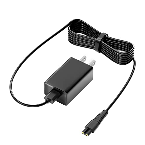 5V Power Cord for MANSPOT Shaver Charger Cord for MANSPOT Trimmer AC Power Adapter Electric Clipper Replacement VHBW