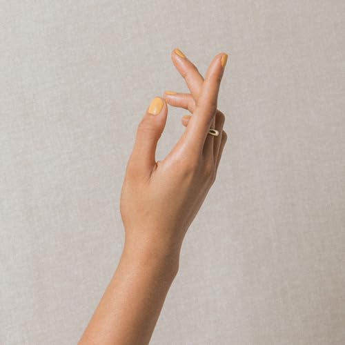 J. Hannah Nail Polish ? Vegan, Non-Toxic, Cruelty-Free, Gluten-Free, Long Lasting, USA Made, Gold Leaf Color (Relic)