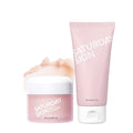 Saturday Skin Facial Melt Balm and Foam Cleanser Value Bundle for Makeup Remove Face Wash with Natural Ingredients