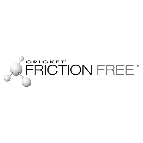 Cricket Friction Free 2¡± Thermal Brush ? Seamless Ceramic Barrel for Blowout and Curling, Ion-Infused Tourmaline Bristles, Anti-Static Styling, Non-Slip Grip, Professional for All Hair Types