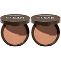 Covergirl Clean Invisible Pressed Powder, Lightweight, Breathable, Vegan Formula, Soft Honey 155, 0.38oz (Pack of 2)