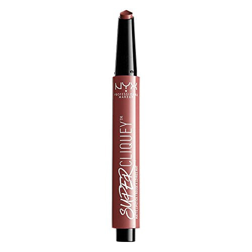 NYX PROFESSIONAL MAKEUP Super Cliquey Matte Lipstick, Empowered, 0.05 Ounce