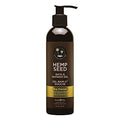 Hemp Seed Bath & Shower Gel - 8 oz - Moisturizing Formula with Hemp Seed Oil, Chamomile & Hydrolyzed Wheat Protein - Vegan, Cruelty Free