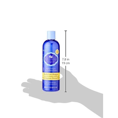 Hask Chamomile & Argan Oil Blonde Care Shampoo, 12 Ounce
