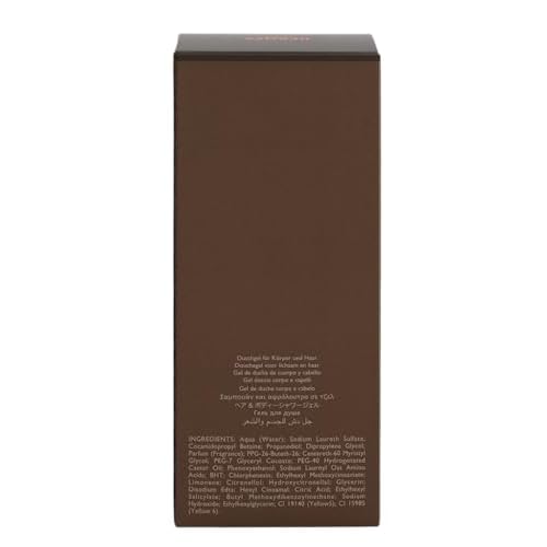 Hermes Terre d'Hermes for Men Hair and Body Shower Gel, 6.5 Ounc