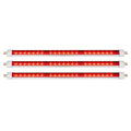 3 Pack 8W 12" LED T5 Red Visible Light Tube Replace Fluorescent F15T5HO face Tube Directly to Upgrade Your Tabletop Facial Unit