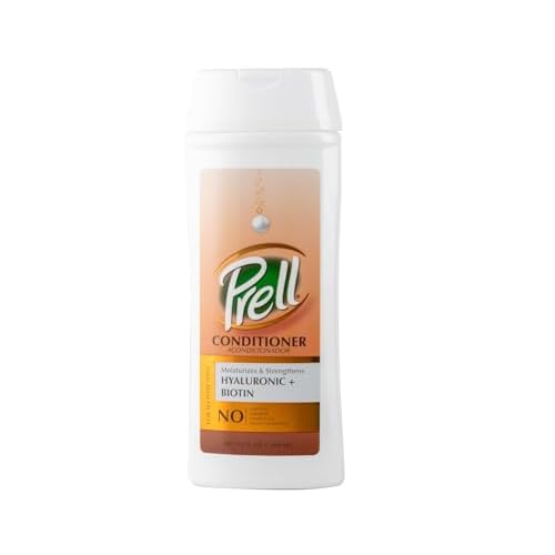 Prell Hyaluronic + Biotin Moisturizes & Strengthens Conditioner for All Hair Types 13.5 fl.oz (Pack of 2)