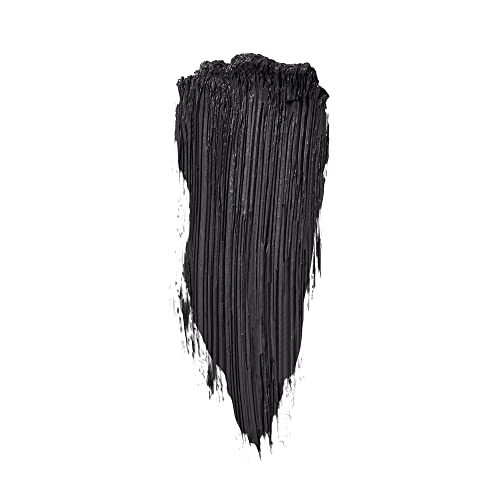 e.l.f. Lash Beats Mascara, Defining & Lengthening Formula for Mega Long Lashes, Creates Natural-Looking Long & Defined Lashes, Pitch Black (Pack of 2)