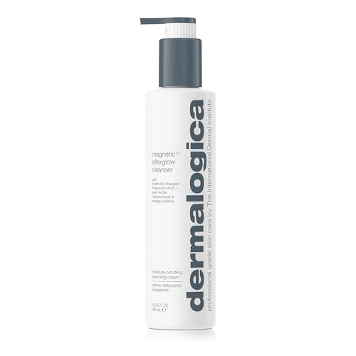Dermalogica Magnetic AfterGlow Facial Cleanser, Mucin Cleansing Cream with Hyaluronic Acid - Delivers Glowing and Moisturizing Skin