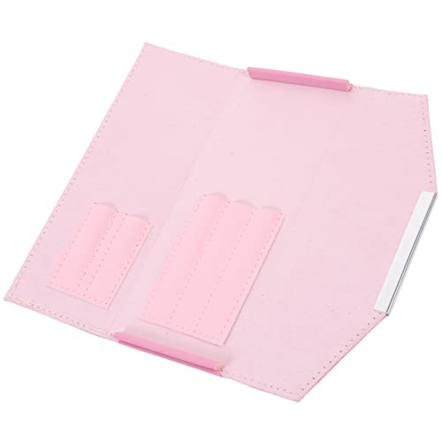 Beaupretty Eyelash Tweezers Case Portable Storage Bag Compact Protective Box for Eyelash Extension Tools Travel and Home Use