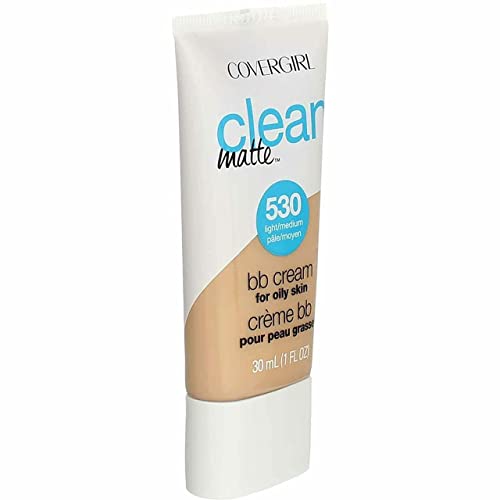 COVERGIRL Clean Matte & Smoothers Lightweight BB Creams Bundle - Oil-Free & Hydrating Formulas with SPF 21 Sun Protection, 2 Tubes (1.35 Ounce Each)