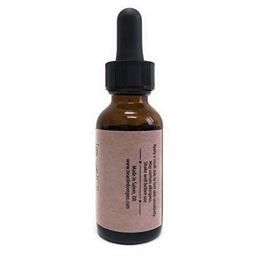 Bearded Oregon Beard Oil - Salem Scent, 1 oz - Citrus + Pinot Noir - All Natural Ingredients, Softens and Strengthens Beard, Relieves Itch