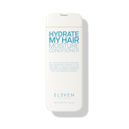 ELEVEN AUSTRALIA Hydrate My Hair Moisturizing Conditioner for Women & Men - Hydrating Conditioner for Dry & Damaged Hair, Restores Hydration & Shine, Color Safe, Sulfate & Paraben Free