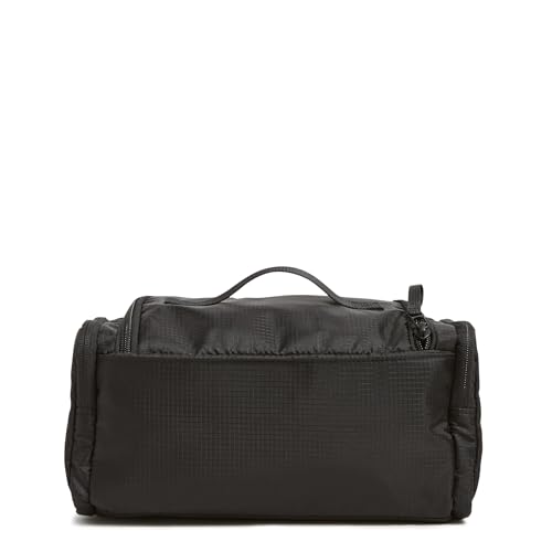 Ripstop Large Travel Cosmetic Makeup Organizer Bag, Black, One Size