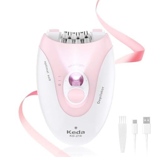 Epilators for Women Face with 2 Speeds Glabrouse Skin Epilator Face Trimmer Device Pluxy Hair Removal for Face Epilator Face Bikini Arm Legs Armpits