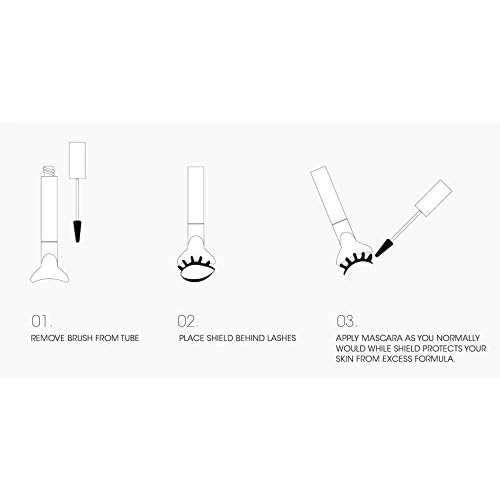 No Mess'Cara, Smudge Proof, Volumizing & Buildable Mascara, Black