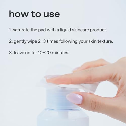 glow invisible lyocell pads | 100% biodegradable vegan?certified lyocell pads | ultra?thin sheet | lint?free and smooth for sensitive skin | versatile for toner, essence or sheet?mask use | 100 sheets