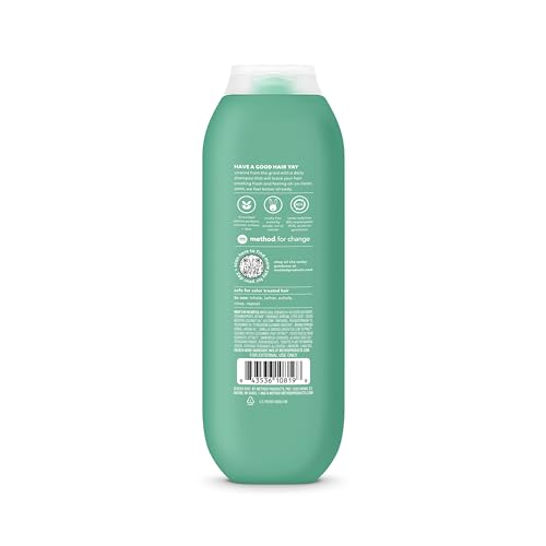 Method Everyday Shampoo, Daily Zen with Cucumber, Green Tea, and Seaweed Scent Notes, Paraben and Sulfate Free, 14 oz (Pack of 1)