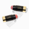 LAURA GELLER NEW YORK Serum Blush Cheek Tint Duo: Practical Pink and Poppy Peach