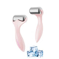 Greenstalk Ice Roller for Face & Eyes ? Medical-Grade Stainless Steel Cooling Face Roller for Puffiness Relief, Dark Circles, Skincare Routine ? Dual Cold & Warm Therapy, Ergonomic Design£¨1 unit£©