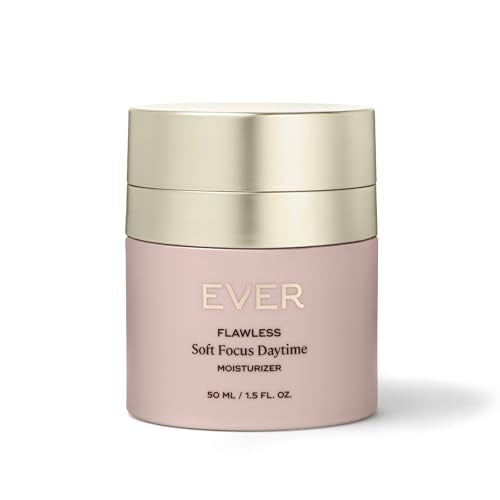 EVER Flawless Soft Focus Daytime Moisturizer - Complexion Enhancing AM Facial Moisturizing Lotion Cream That Delivers Glowing, Smoothed Skin 1.7 Fluid Ounce