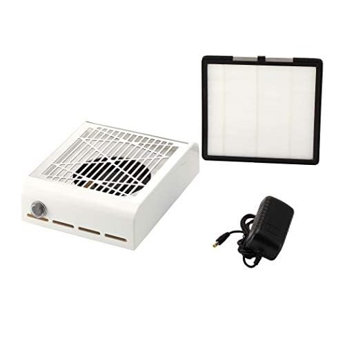Miss Sweet Electric Nail dust Collector for Manicure (Sweet White)