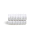 Cosy House Collection Luxury Rayon Derived from Bamboo Blend 2-Pack Towel Set - Ultra Soft, Absorbent and Quick Drying - Plush Cotton Hotel Spa Quality - 14" x 14" (Washcloth, White)