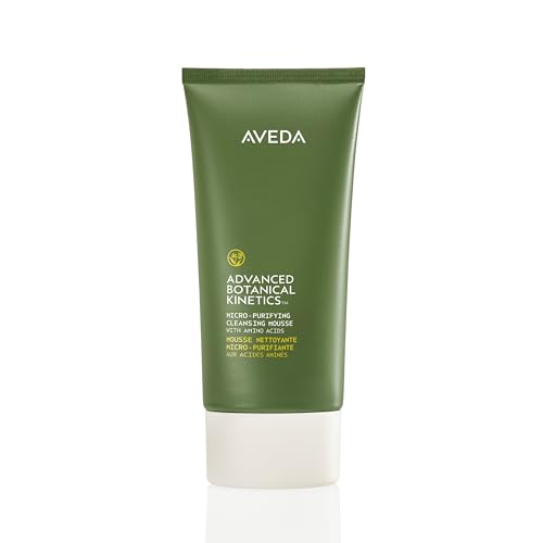 Aveda Advanced Botanical Kinetics Micro-Purifying Cleansing Mousse | Removes makeup, excess oil, and impurities | Vegan | Full Size | 5 Fl Oz