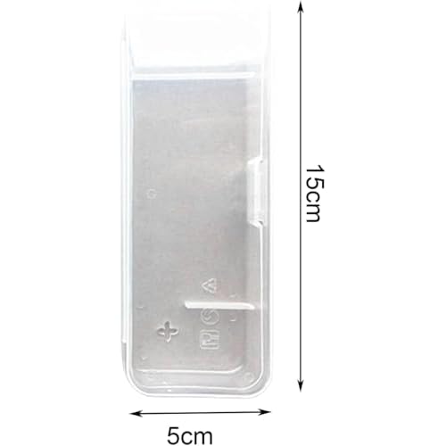 1Pc White Transparent Shaving Box for Shaver Razor, Razor Protector Plastic Box Cover Container Storage for Manual Razor System Shaver Accessories