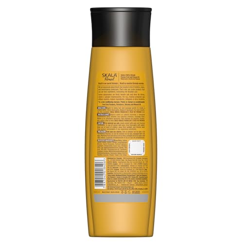 SKALA Brasil Shampoo Maracuj? & Patau? Oil 10.99 fl oz ? Strength & Nutrition for All Hair Types ? Sulfate-Free, Vegan, No Parabens or Silicones